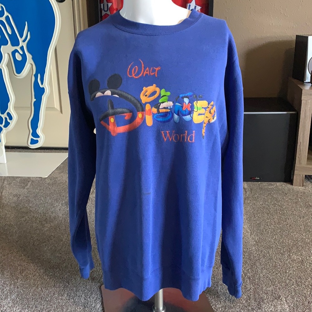 Vintage Walt Disney World Sweatshirt Large